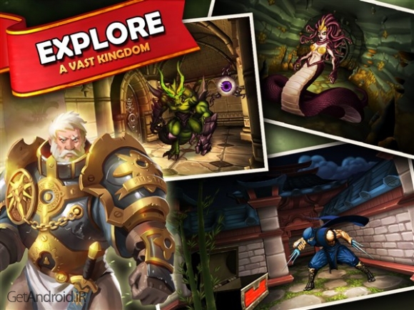 دانلود Dungeon Monsters - RPG 2.8.000 بازی سیاه چال هیولاها اندروید