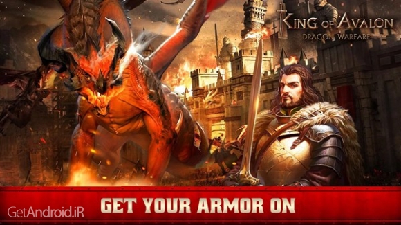 دانلود بازی King of Avalon Dragon Warfare اندروید