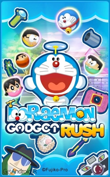دانلود Doraemon Gadget Rush 1.3.1 بازی جواهرات همرنگ اندروید