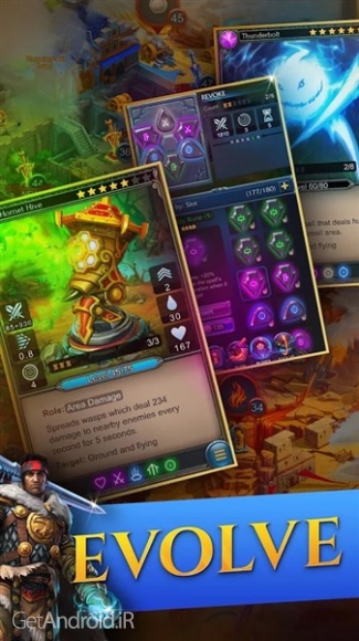 دانلود بازی Defenders 2 Tower Defense CCG اندروید