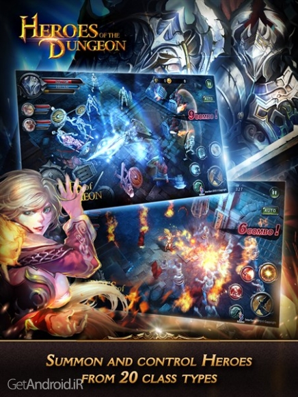 دانلود Heroes of the Dungeon 6.0.0 بازی قهرمانان سیاه چال اندروید