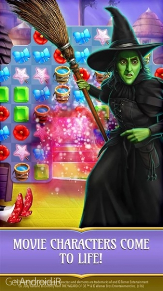 دانلود بازی Wizard of Oz Magic Match اندروید