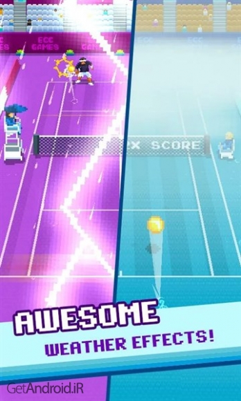 دانلود One Tap Tennis 1.20.00 بازی تنیس اندروید