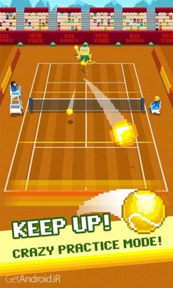 دانلود One Tap Tennis 1.20.00 بازی تنیس اندروید