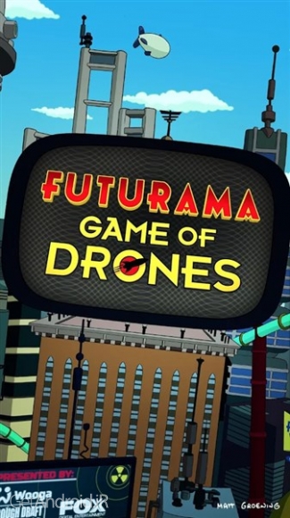 دانلود Futurama: Game of Drones 1.12.0 بازی جورچین 4 تایی فیوچراما اندروید