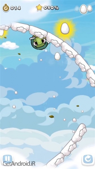 دانلود Roll Turtle 1.2 بازی چرخش لاک پشت اندروید