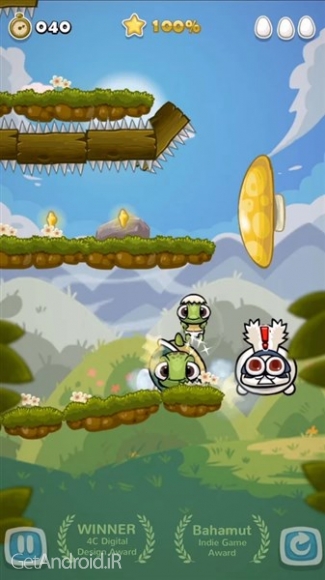 دانلود Roll Turtle 1.2 بازی چرخش لاک پشت اندروید