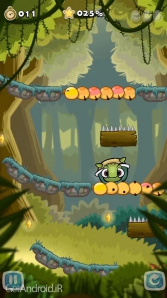 دانلود Roll Turtle 1.2 بازی چرخش لاک پشت اندروید