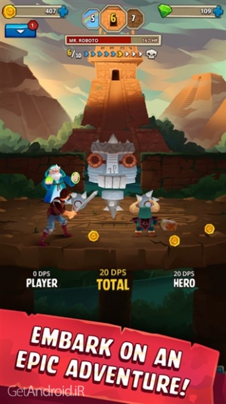 دانلود Slash Mobs v1.0.2 بازی شکست هیولاها اندرووید