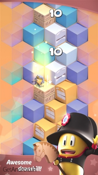 دانلود Tasty Steps Runner 1.21 بازی پریدن از روی مکعب های خوشمزه اندروید