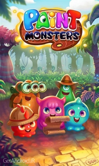 دانلود Paint Monsters 1.32.101 بازی هیولاهای همرنگ اندروید