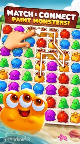 دانلود Paint Monsters 1.32.101 بازی هیولاهای همرنگ اندروید