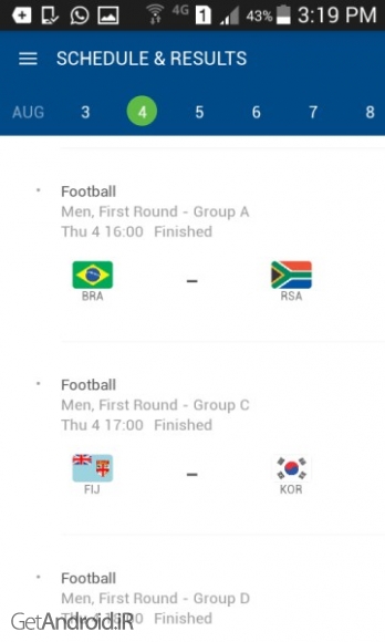 دانلود Paralympic Games Rio 2016 v5.0.9 برنامه المپیک ریو 2016 اندروید