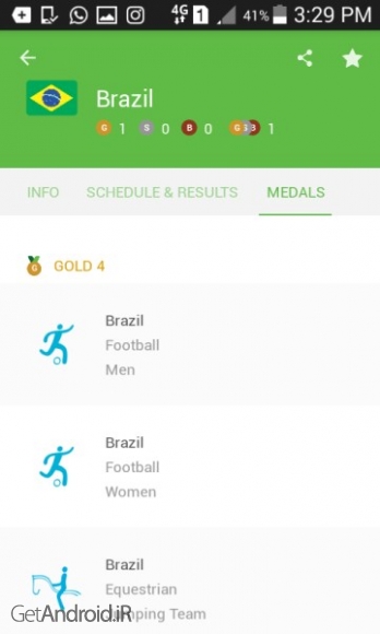 دانلود Paralympic Games Rio 2016 v5.0.9 برنامه المپیک ریو 2016 اندروید