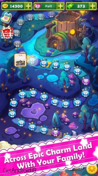 دانلود Charm Heroes 1.2.1 بازی حذف آبنبات های همرنگ اندروید