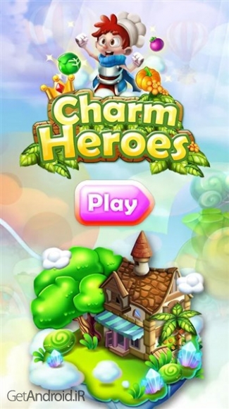 دانلود Charm Heroes 1.2.1 بازی حذف آبنبات های همرنگ اندروید