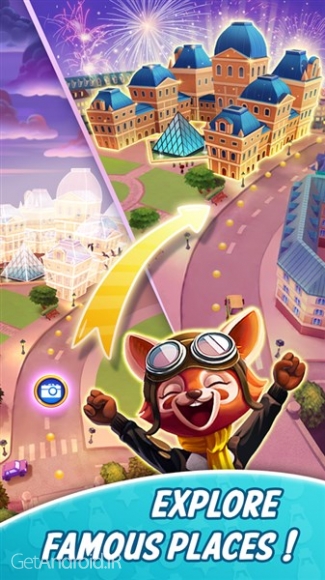 دانلود Travel Blast 1.3.88 بازی انفجار در مسافرت اندروید