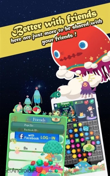 دانلود Monodi StarCrush 1.2.6 بازی پازلی مونودی اندروید