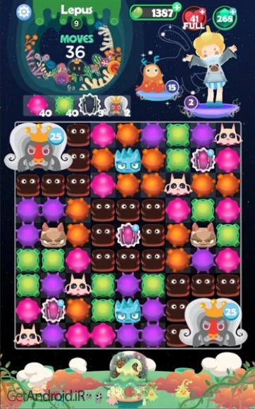 دانلود Monodi StarCrush 1.2.6 بازی پازلی مونودی اندروید