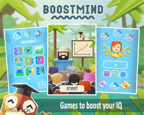 دانلود Boostmind – brain training 1.2 بازی تقویت ذهن اندروید