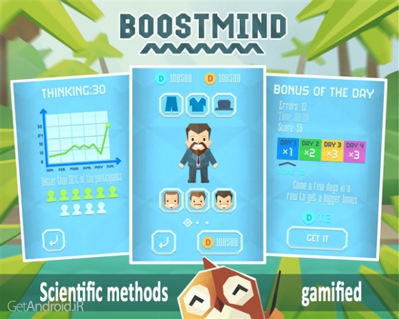 دانلود Boostmind – brain training 1.2 بازی تقویت ذهن اندروید