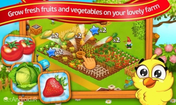 دانلود Farm Town: Cartoon Story 2.11 بازی مزرعه داری جدید اندروید