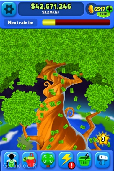 دانلود Money Tree - Free Clicker Game 1.3.1 بازی درخت پول اندروید