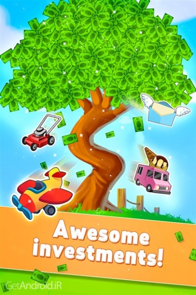 دانلود Money Tree - Free Clicker Game 1.3.1 بازی درخت پول اندروید