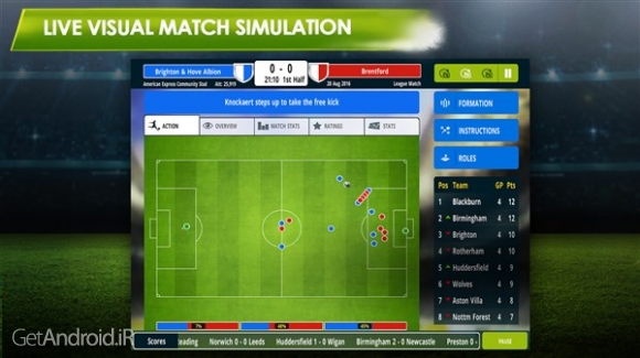 دانلود Championship Manager 17 v1.3.1.807 بازی مربیگری فوتبال برای اندروید بدون دیتا