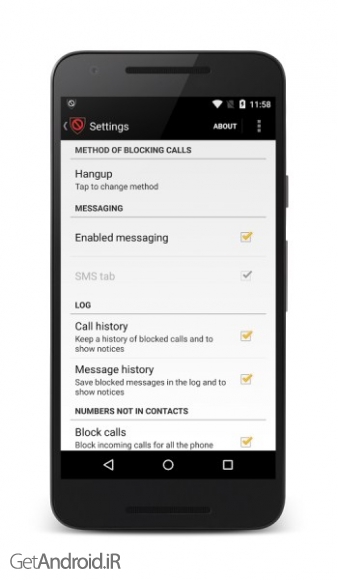 دانلود BlackList Pro (calls blocker) v3.18.1 نرم افزار بلک لیست مخصوص اندروید