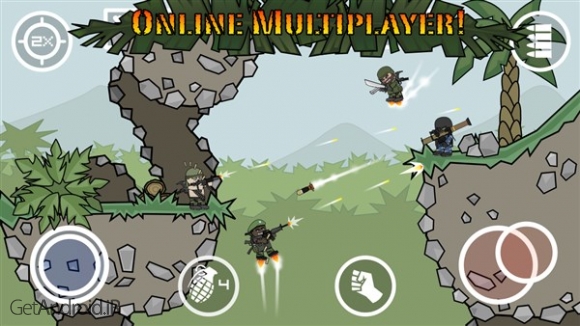دانلود بازی Doodle Army 2 Mini Militia اندروید