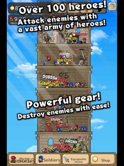 دانلود بازی Tower of Hero اندروید