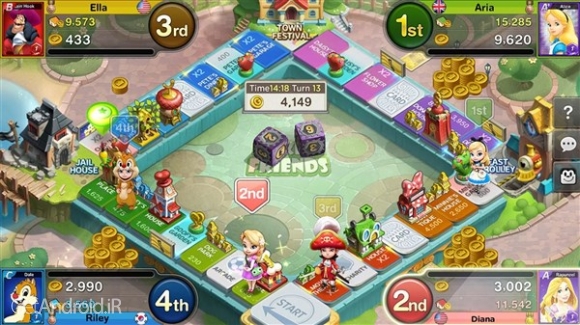 دانلود Disney Magical Dice 1.0.10 بازی تاس جادویی دیزنی اندروید