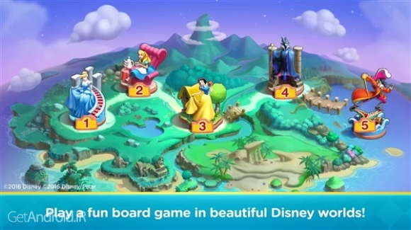 دانلود Disney Magical Dice 1.0.10 بازی تاس جادویی دیزنی اندروید
