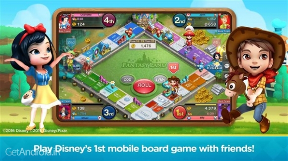 دانلود Disney Magical Dice 1.0.10 بازی تاس جادویی دیزنی اندروید