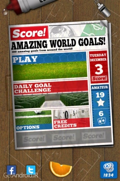 دانلود Score! World Goals 2.75 بازی ورزشی گل های جهانی اندروید