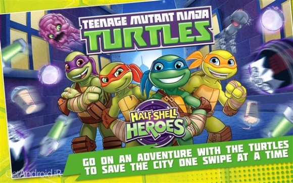 دانلود TMNT: Half-Shell Heroes 1.0 بازی اکشن لاک پشت های نینجا اندروید