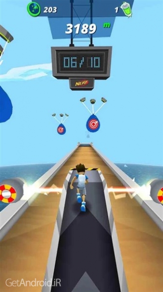 دانلود Nerf Energy Rush 1.2 بازی دوندگی حمله انرژی اندروید