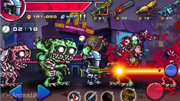 دانلود بازی Zombie Diary اندروید