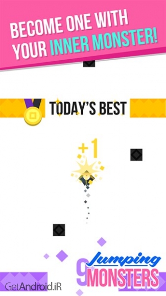 دانلود AMAZING JUMPING MONSTER SAGA 1.0.11 بازی پرش هیولا اندروید