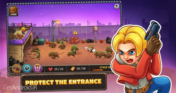 دانلود Zombo Buster Rising 1.07 بازی اکشن نابود گر زامبی ها اندروید