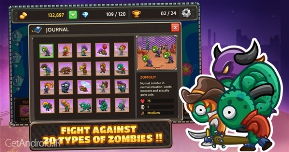 دانلود Zombo Buster Rising 1.07 بازی اکشن نابود گر زامبی ها اندروید