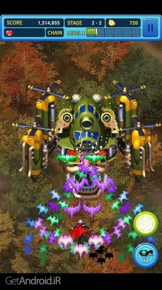 دانلود GunBird 2 v2.1.2.309a بازی تفنگ پرنده 2 اندروید