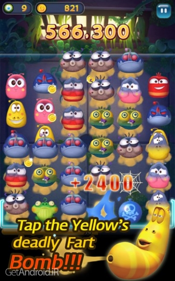 دانلود Larva Link 3.6.12 بازی پازلی پیوند لاروا اندروید