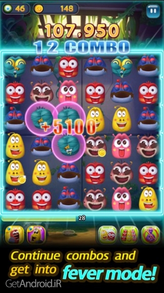 دانلود Larva Link 3.6.12 بازی پازلی پیوند لاروا اندروید