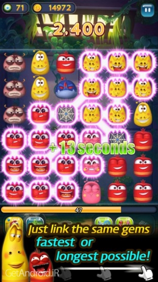 دانلود Larva Link 3.6.12 بازی پازلی پیوند لاروا اندروید