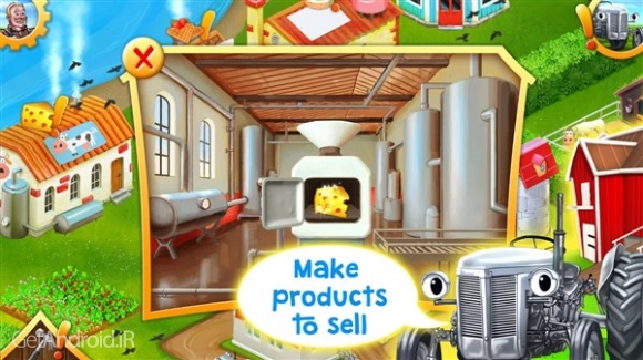 دانلود Fergie Saves the Day 1.2 بازی شبیه سازی کشاورزی برای اندروید