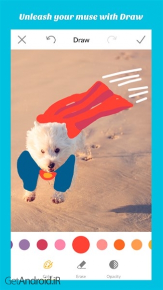 دانلود PicMonkey Photo Editor 1.0.0.19 برنامه ویرایشگر عکس پیک مانکی اندروید