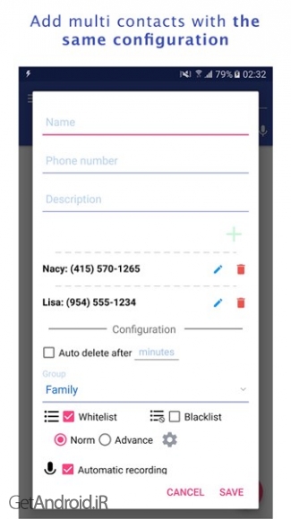 دانلود Call Manager: Record & Block Full v1.3.7 نرم افزار مدیریت تماس: ضبط و بلاک لیست اندروید