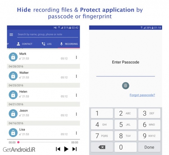 دانلود Call Manager: Record & Block Full v1.3.7 نرم افزار مدیریت تماس: ضبط و بلاک لیست اندروید
